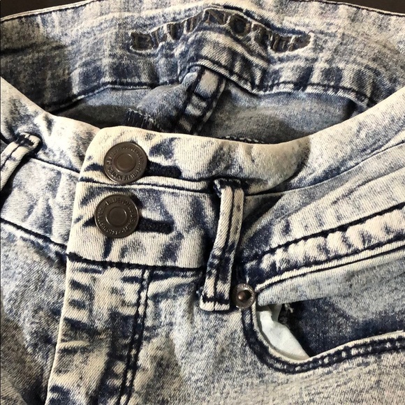 Blue Acid Wash Denim High Waist - Picture 6 of 6